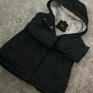 Zara Teddy windbreaker